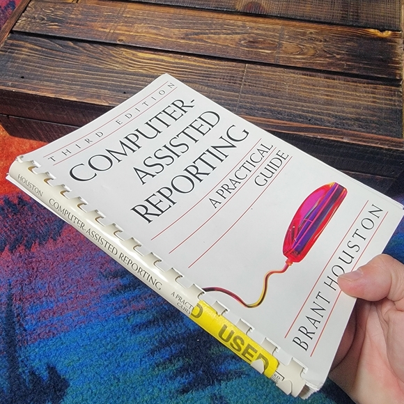 Computer Assisted Reporting Spiral Textbook by Brand Houston - Picture 3 of 6